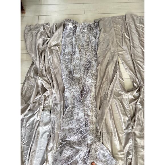 Grey curtains set of 6 - Picture 1 of 7